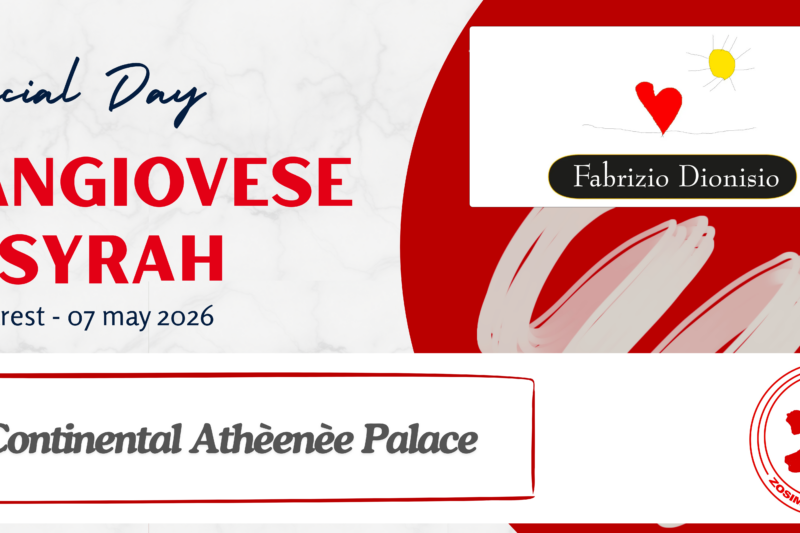 Fabrizio Dionisio la „Special Day – Sangiovese & Syrah”
