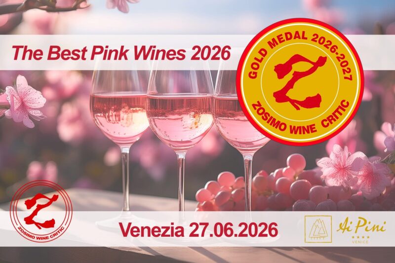 COMUNICAT DE PRESĂ – The Best Pink Wines – Zosimo Wine Critic – Veneția – 27 iunie 2026