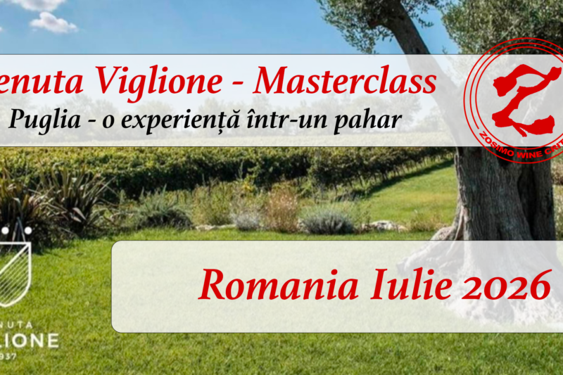 Tenuta Viglione a reunit iubitorii de vin prin două masterclass-uri desfășurate la București și Sibiu